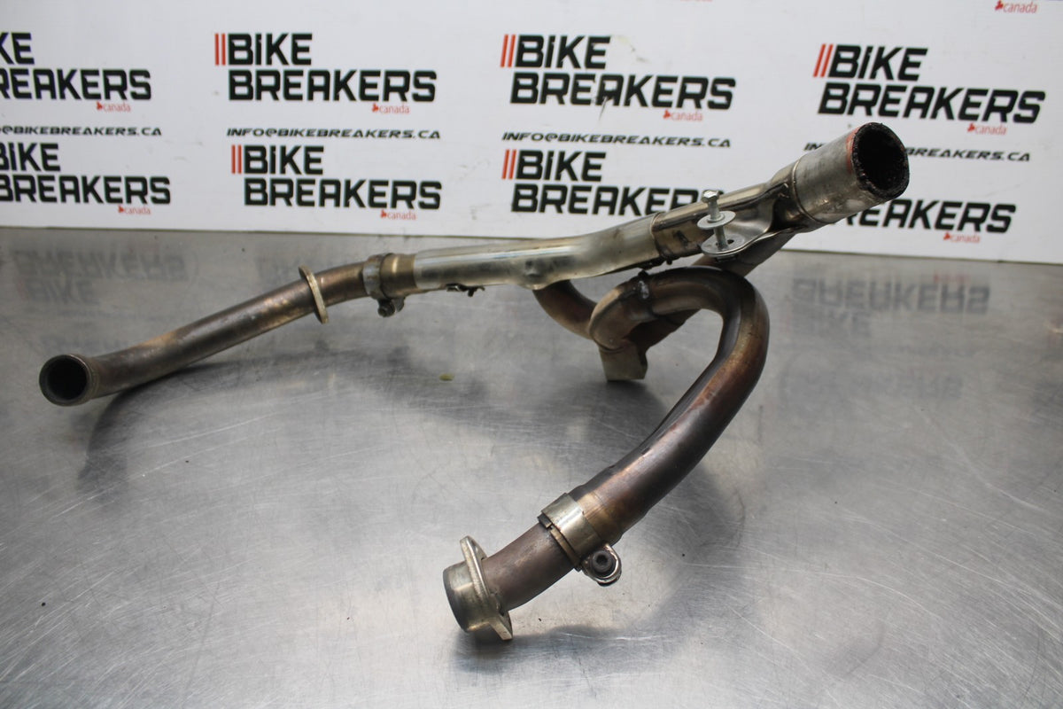 07-08 SUZUKI SV650 EXHAUST HEADER PIPES MANIFOLD BB00