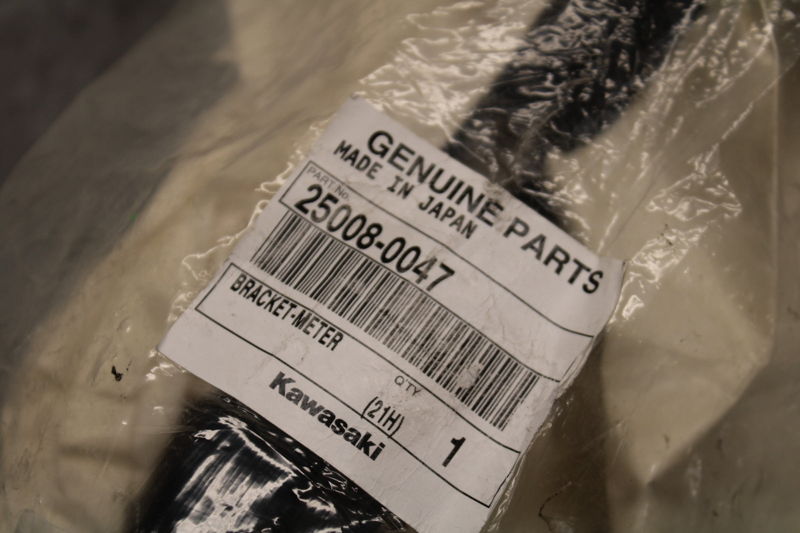 19-23 KAWASAKI NINJA ZX6R UPPER FAIRING MIRROR GAUGES STAY BRACKET BB749