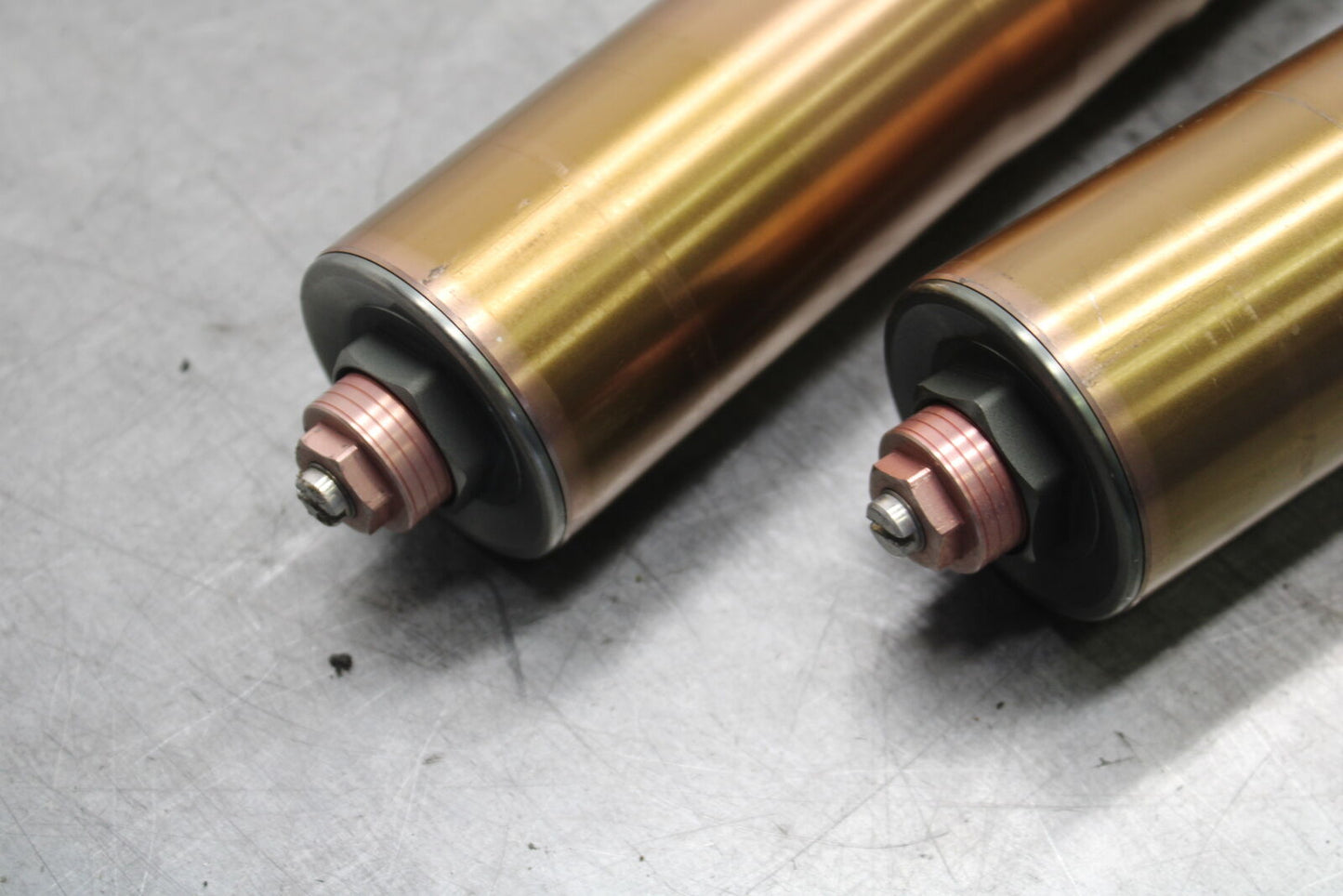 05-06 SUZUKI GSXR1000 FRONT FORKS SHOCK SUSPENSION SET PAIR 51103-41G20 BB663