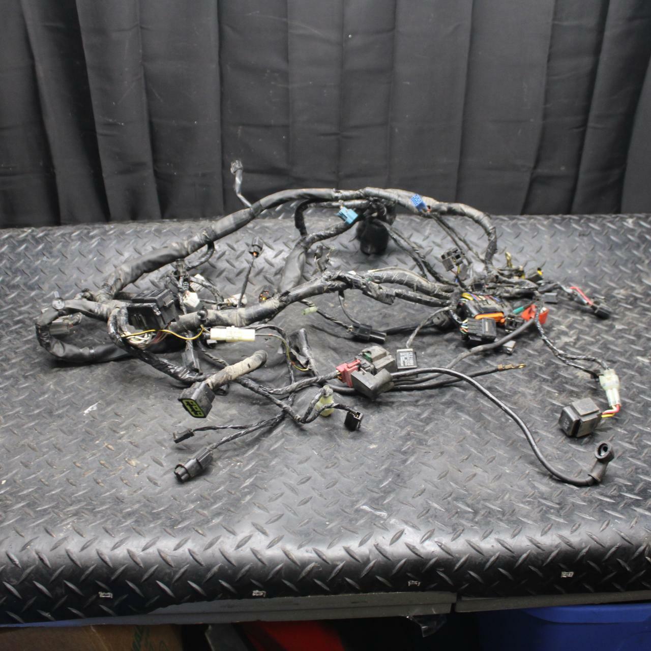 07-09 KAWASAKI VERSYS 650 MAIN ENGINE WIRING HARNESS MOTOR WIRE LOOM BB206