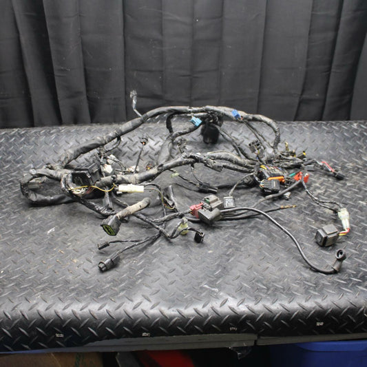 07-09 KAWASAKI VERSYS 650 MAIN ENGINE WIRING HARNESS MOTOR WIRE LOOM BB206