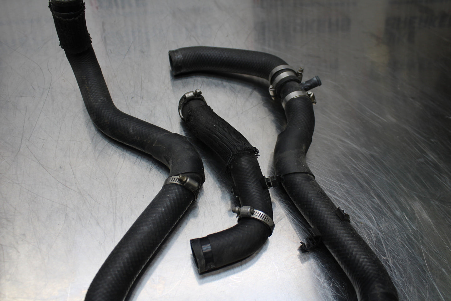 13-17 KAWASAKI NINJA ZX6R ZX636 ABS RADIATOR HOSES COOLANT WATER PIPES BB143