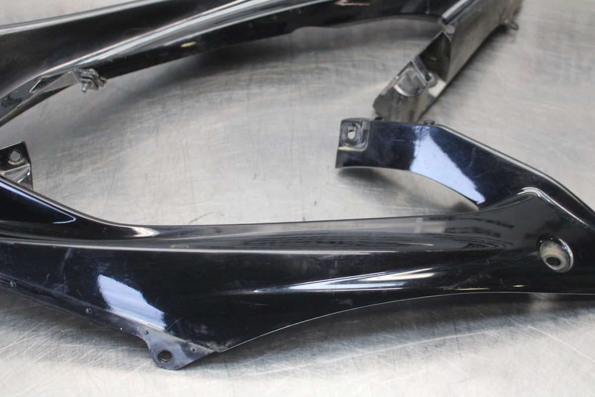 06-07 YAMAHA YZF R6 RIGHT FRONT UPPER SIDE FAIRING COWL PLASTIC SET BB00