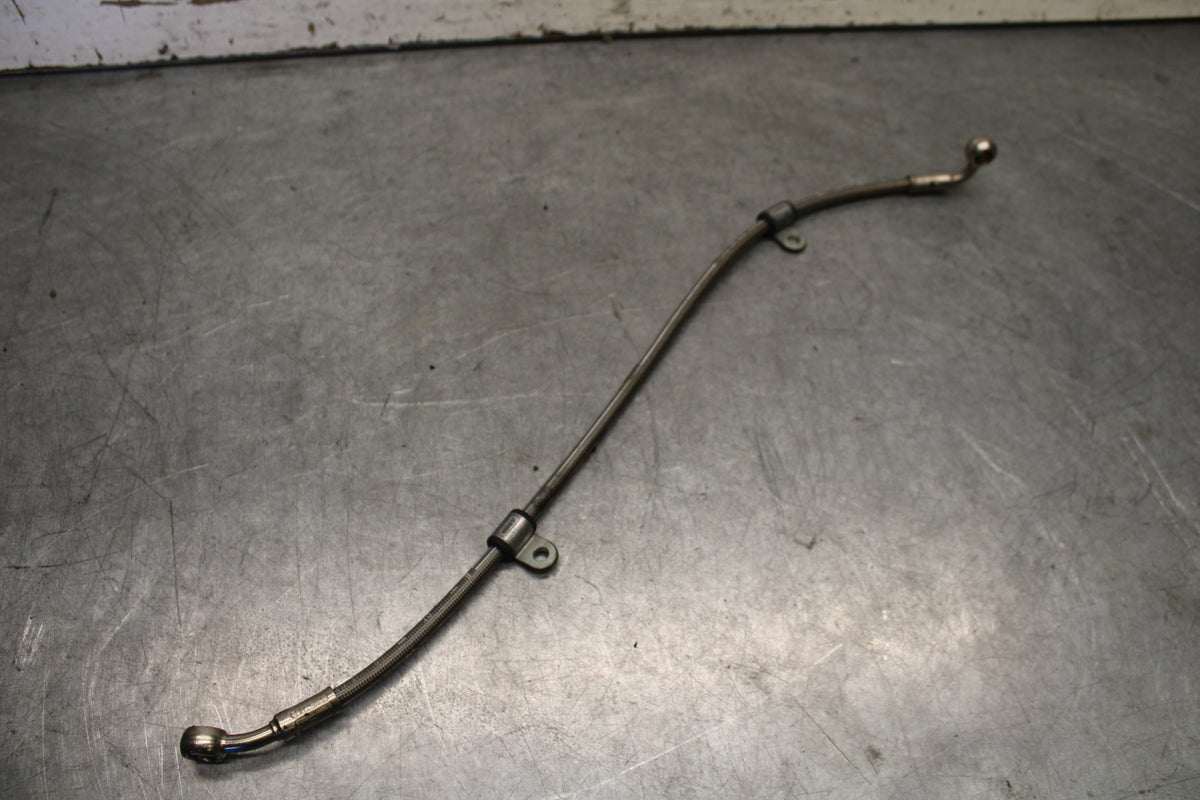 07-08 TRIUMPH DAYTONA 675 BRAIDED REAR BACK BRAKE HOSE FLUID LINE BB685