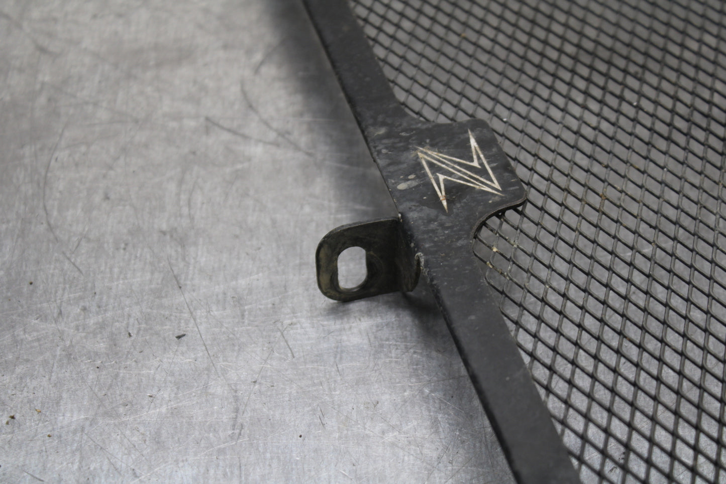 12-13 KAWASAKI Z1000 ENGINE RADIATOR RADIATER COVER GUARD  BB743