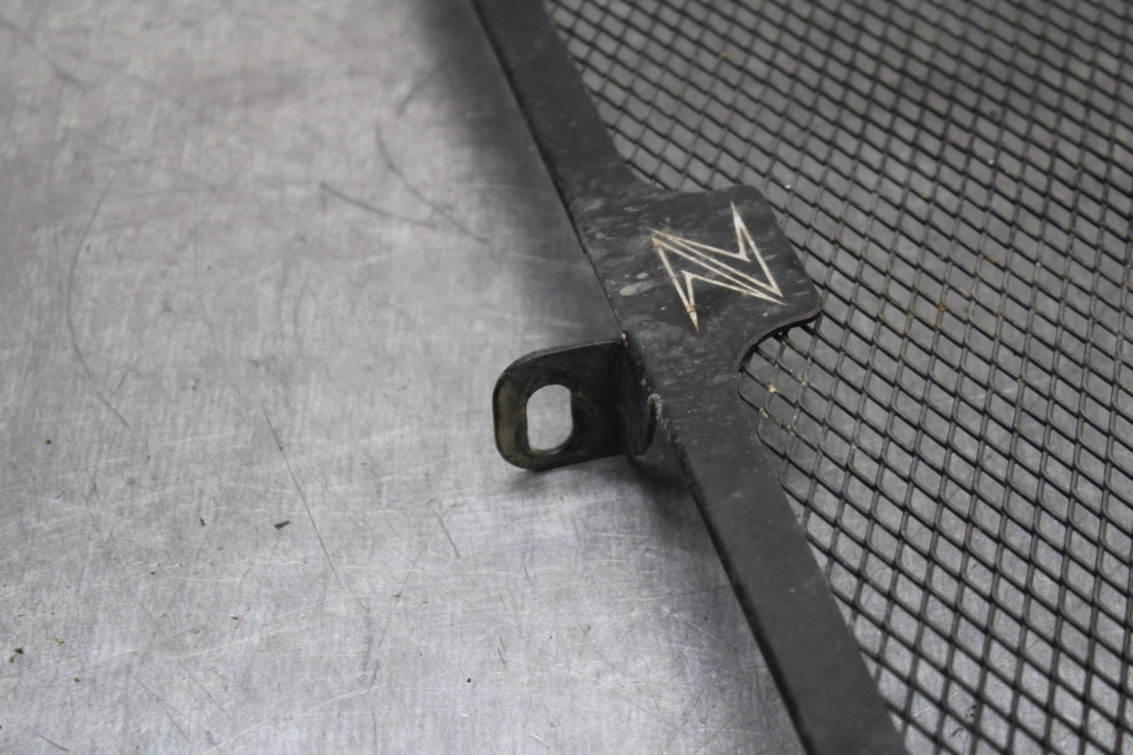 12-13 KAWASAKI Z1000 ENGINE RADIATOR RADIATER COVER GUARD  BB743