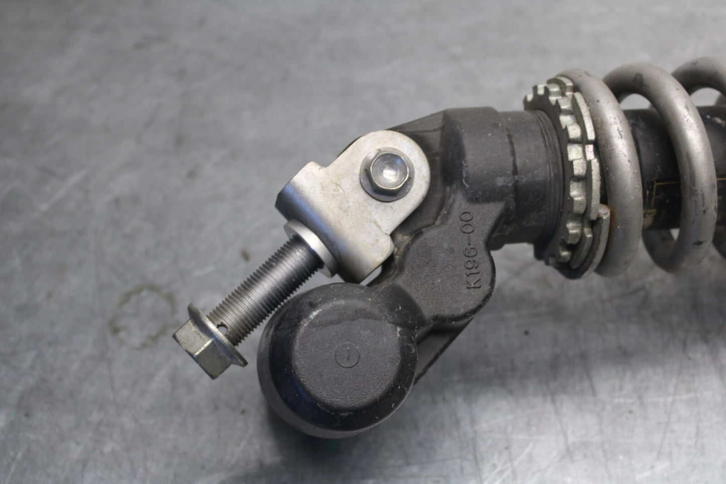 09-12 KAWASAKI NINJA ZX6R REAR BACK SHOCK SUSPENSION 45014-0250-23K  BB698