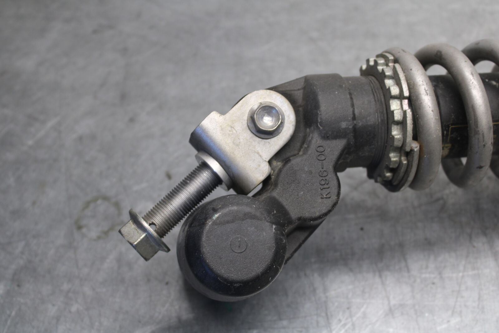 09-12 KAWASAKI NINJA ZX6R REAR BACK SHOCK SUSPENSION 45014-0250-23K  BB698