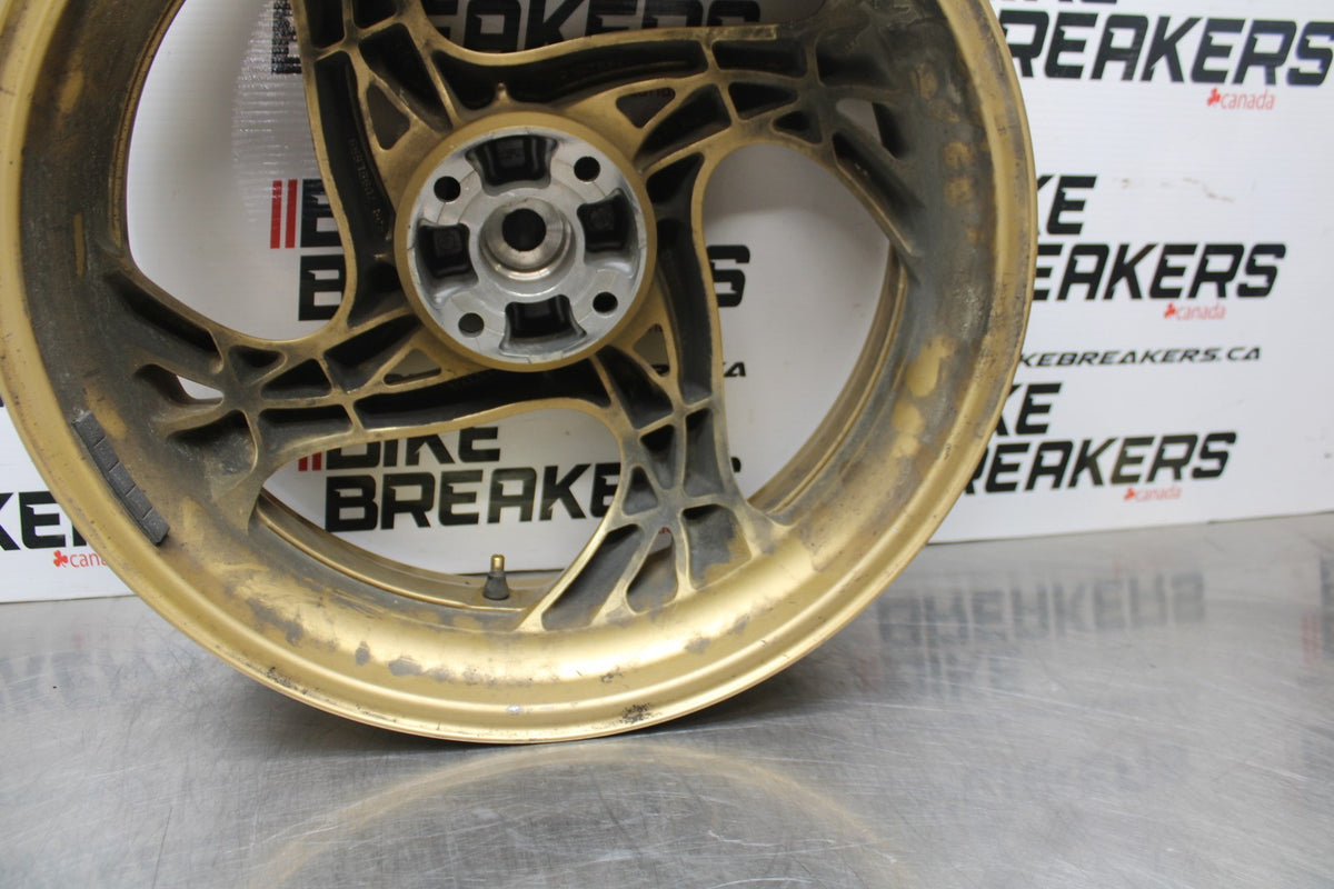 12 HONDA CB1000R REAR WHEEL BACK RIM BB200