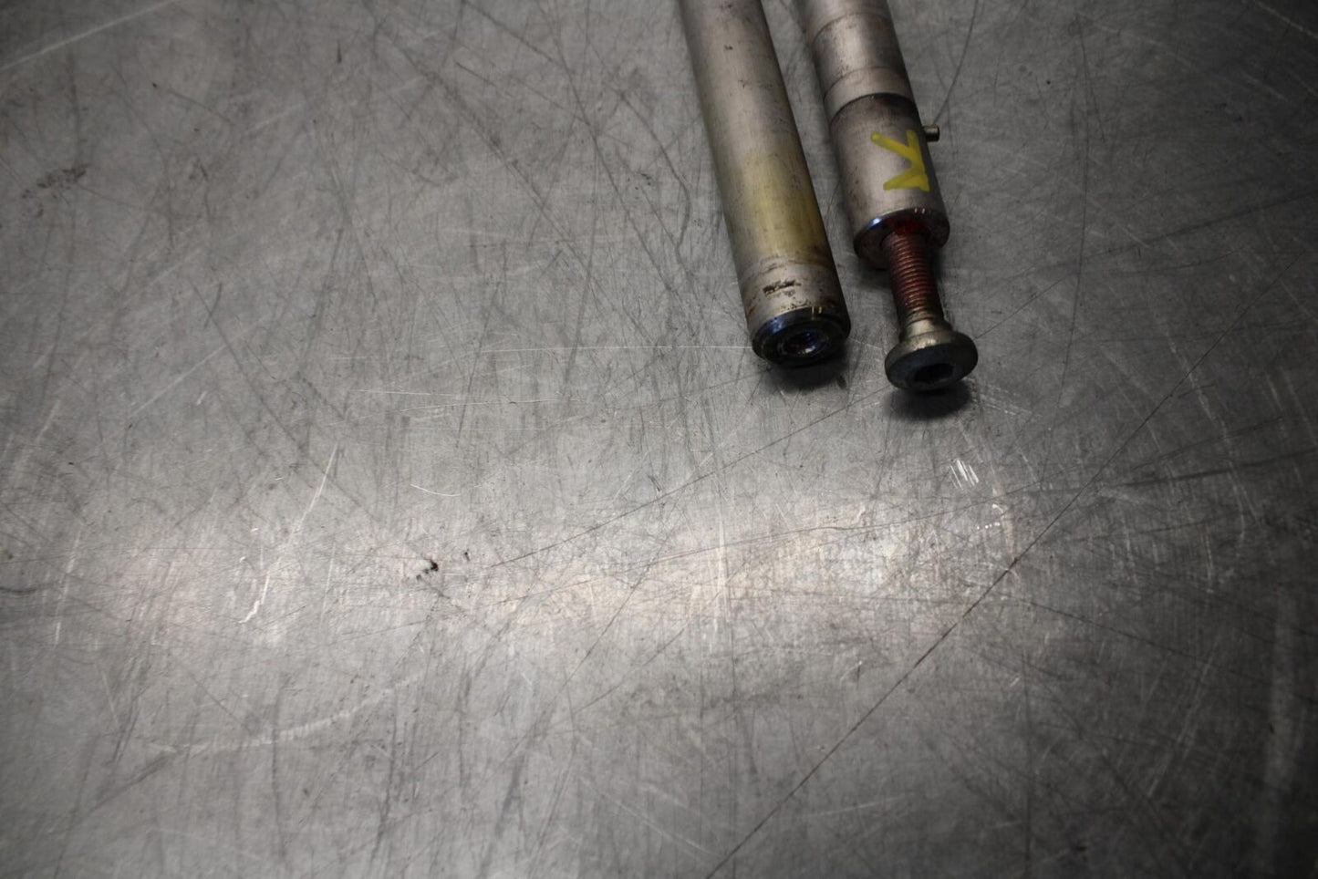 07-08 KAWASAKI CONCOURS 1400 ABS LEFT RIGHT CLIP ON TUBE HANDLEBARS PAIR BB449