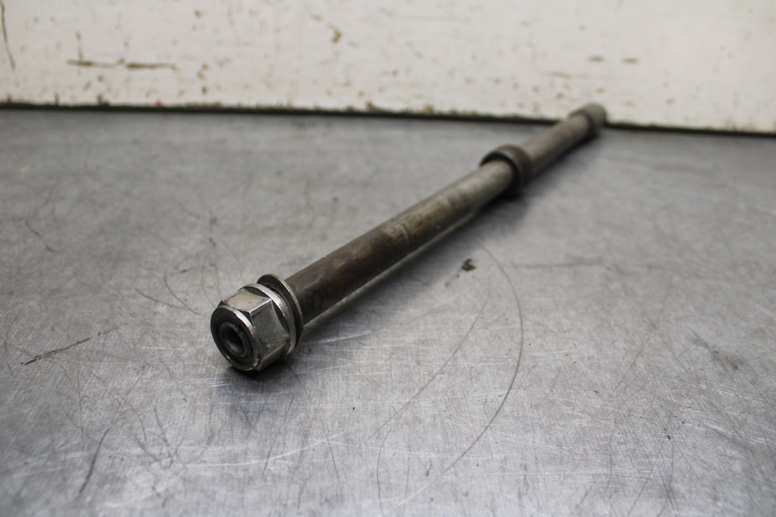14 HONDA CTX1300A REAR AXLE BACK WHEEL RIM PIVOT BOLT AXEL BB732