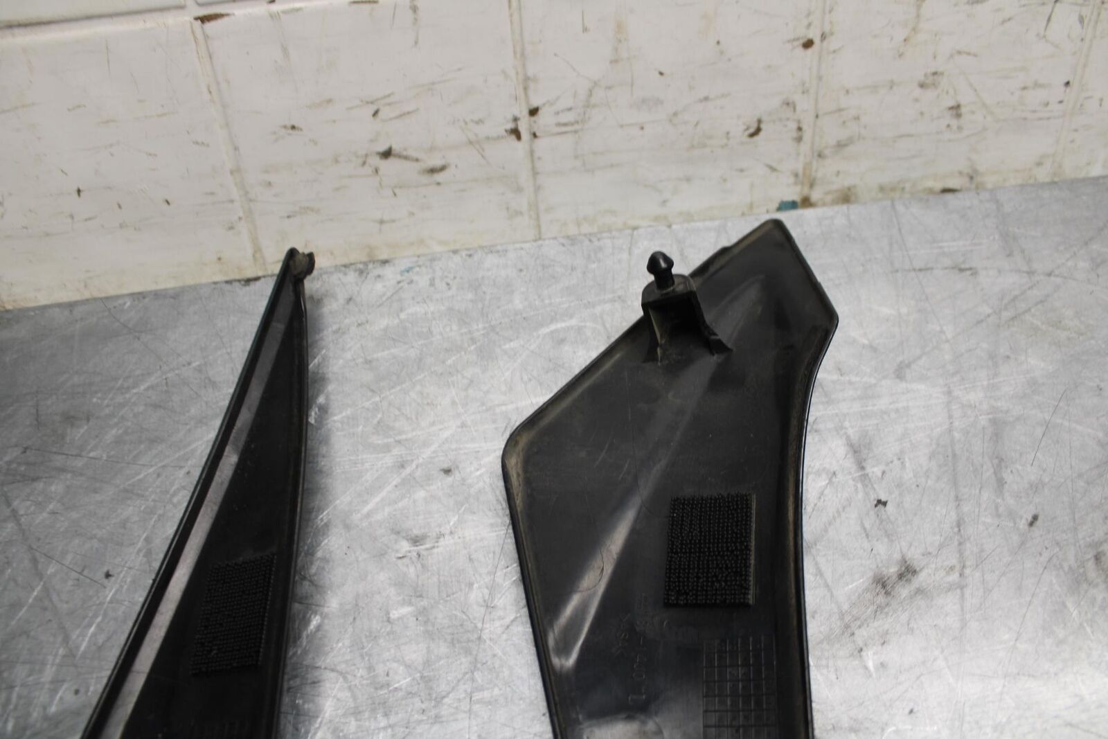13 SUZUKI GSXR750 RIGHT LEFT GAS FUEL TANK PANELS COVERS TRIM SET COWLS  BB474