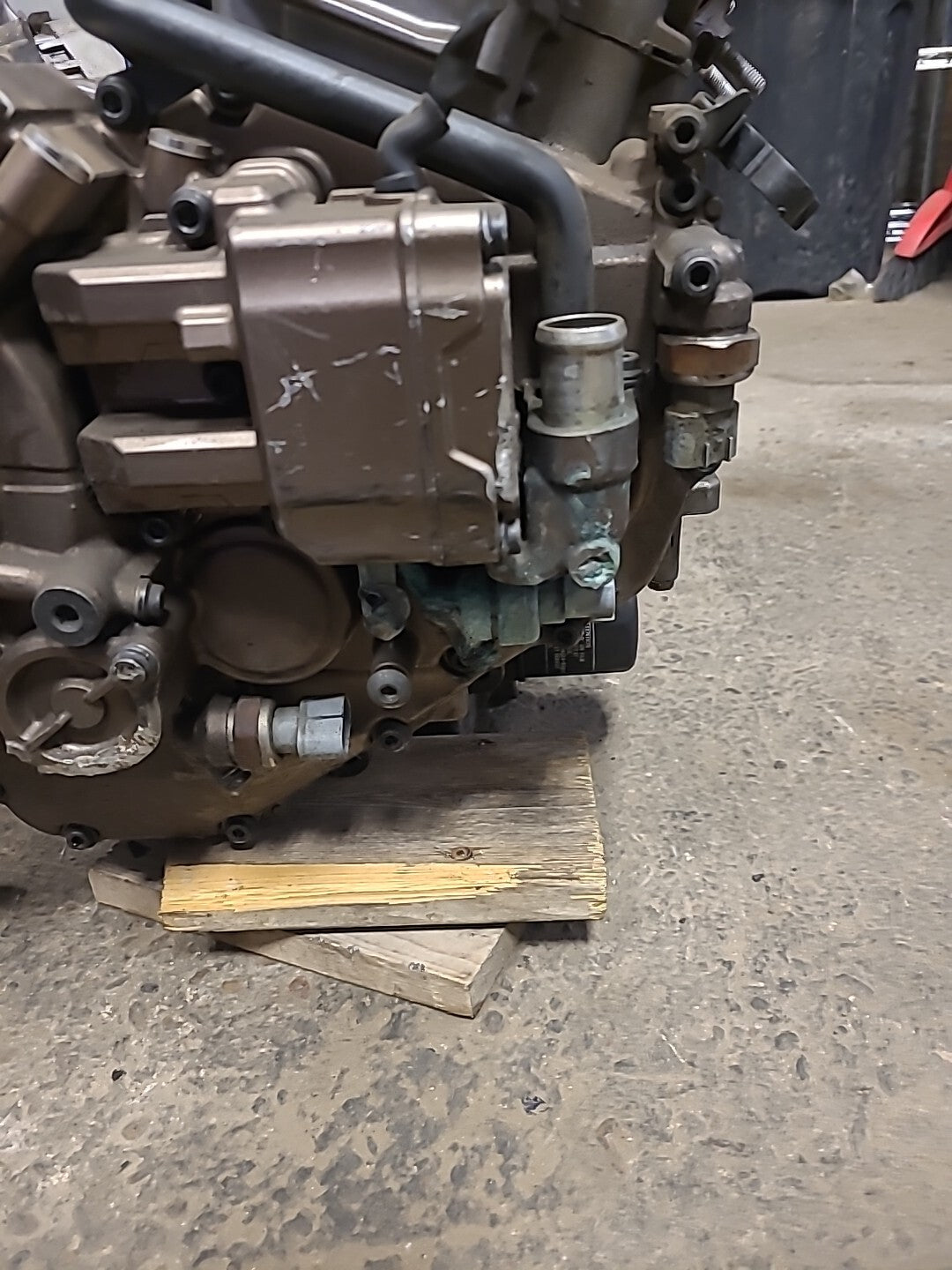 17 HONDA CRF1000LD AFRICA TWIN DCT ABS ENGINE MOTOR BB97