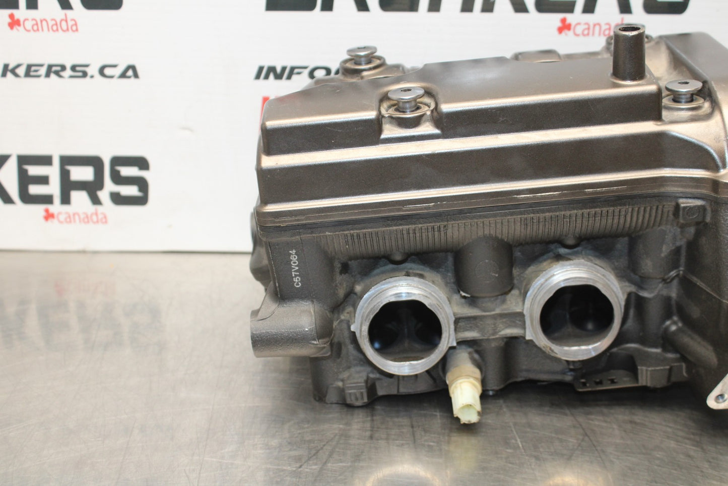 14-17 YAMAHA FZ07 7800km ENGINE TOP END CYLINDER HEAD BB766