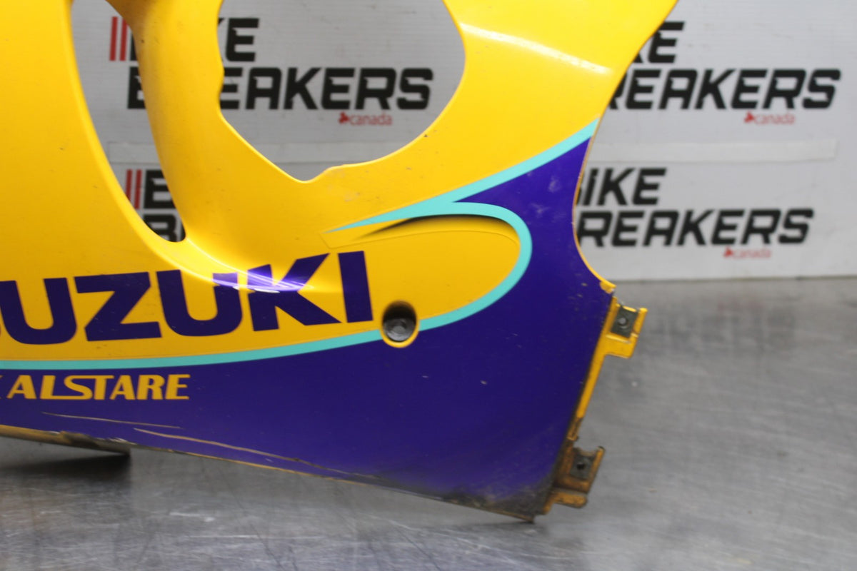 97-00 SUZUKI GSXR600 SRAD LEFT LOWER MID UPPER SIDE FAIRING COWL BB921