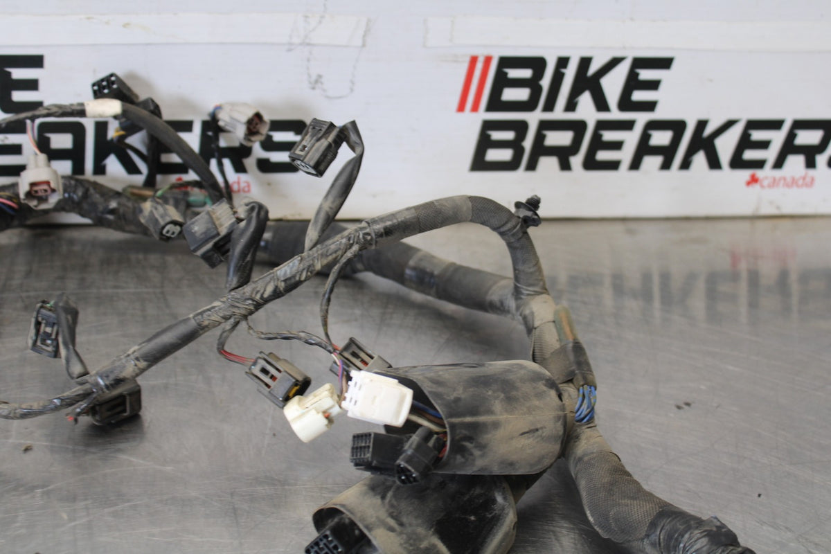 13-18 KAWASAKI NINJA ZX6R MAIN ENGINE WIRING HARNESS MOTOR WIRE LOOM BB908