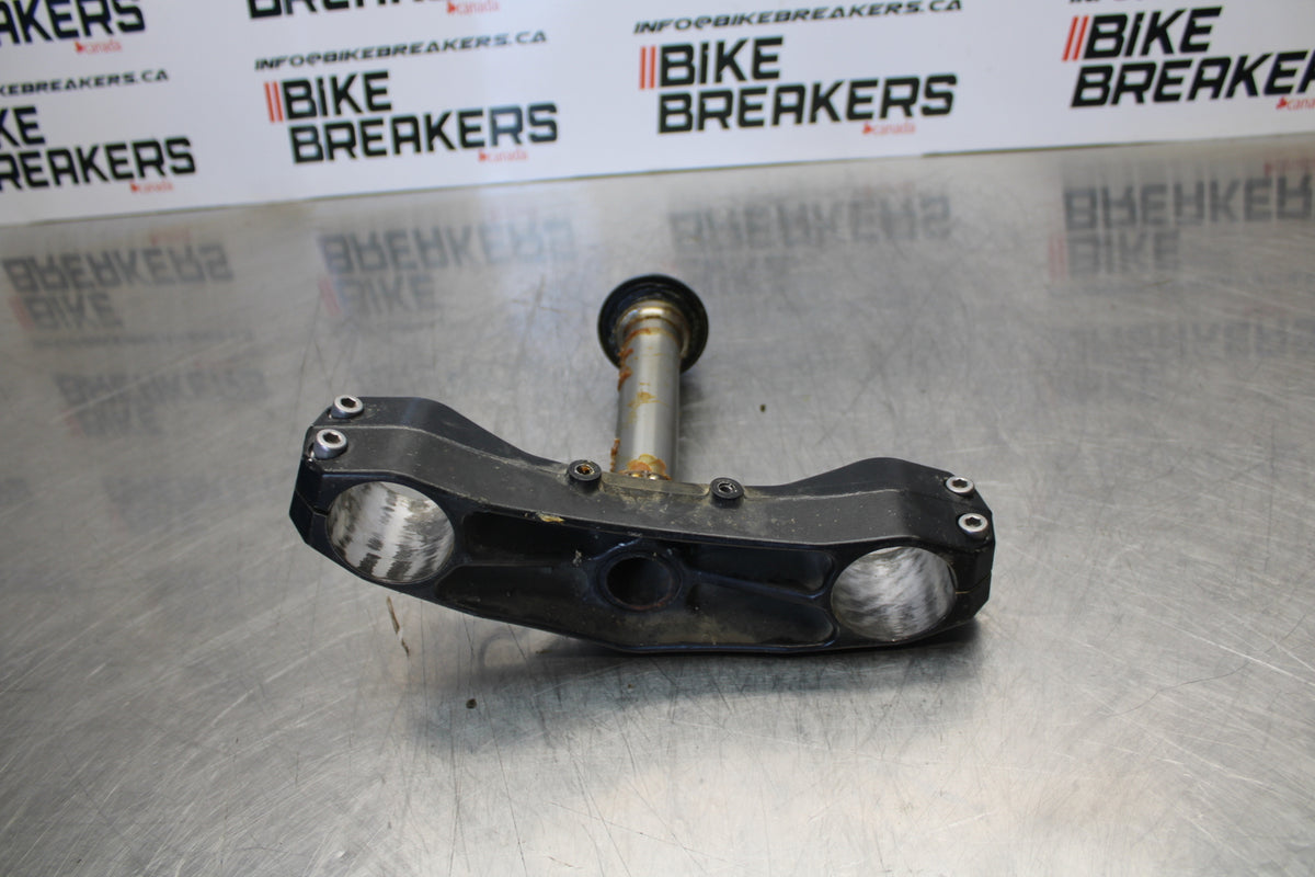 03-06 KAWASAKI Z1000 FRONT FORKS CLAMP LOWER TRIPLE TREE STEM BB164