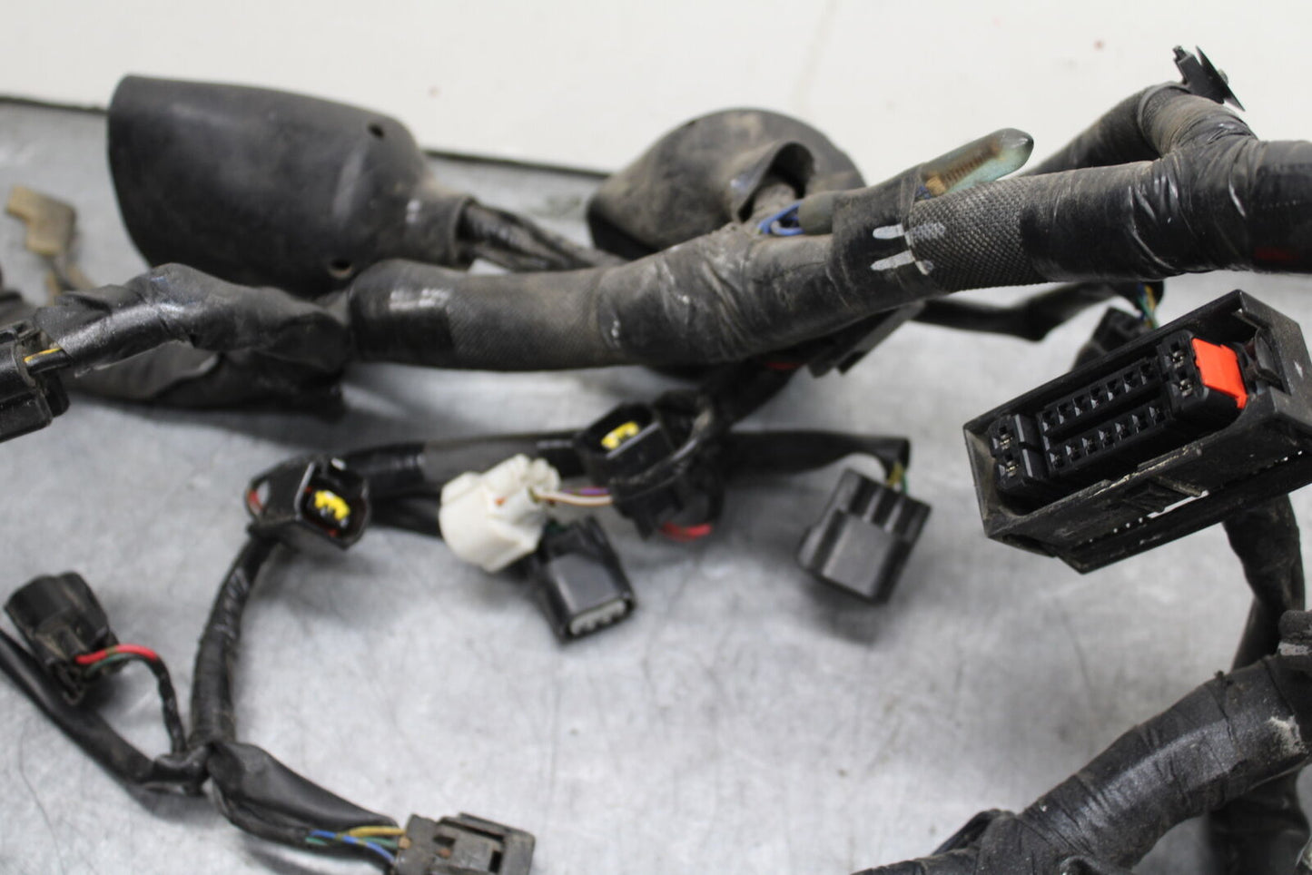 13-18 KAWASAKI NINJA ZX6R MAIN ENGINE WIRING HARNESS MOTOR WIRE LOOM BB118