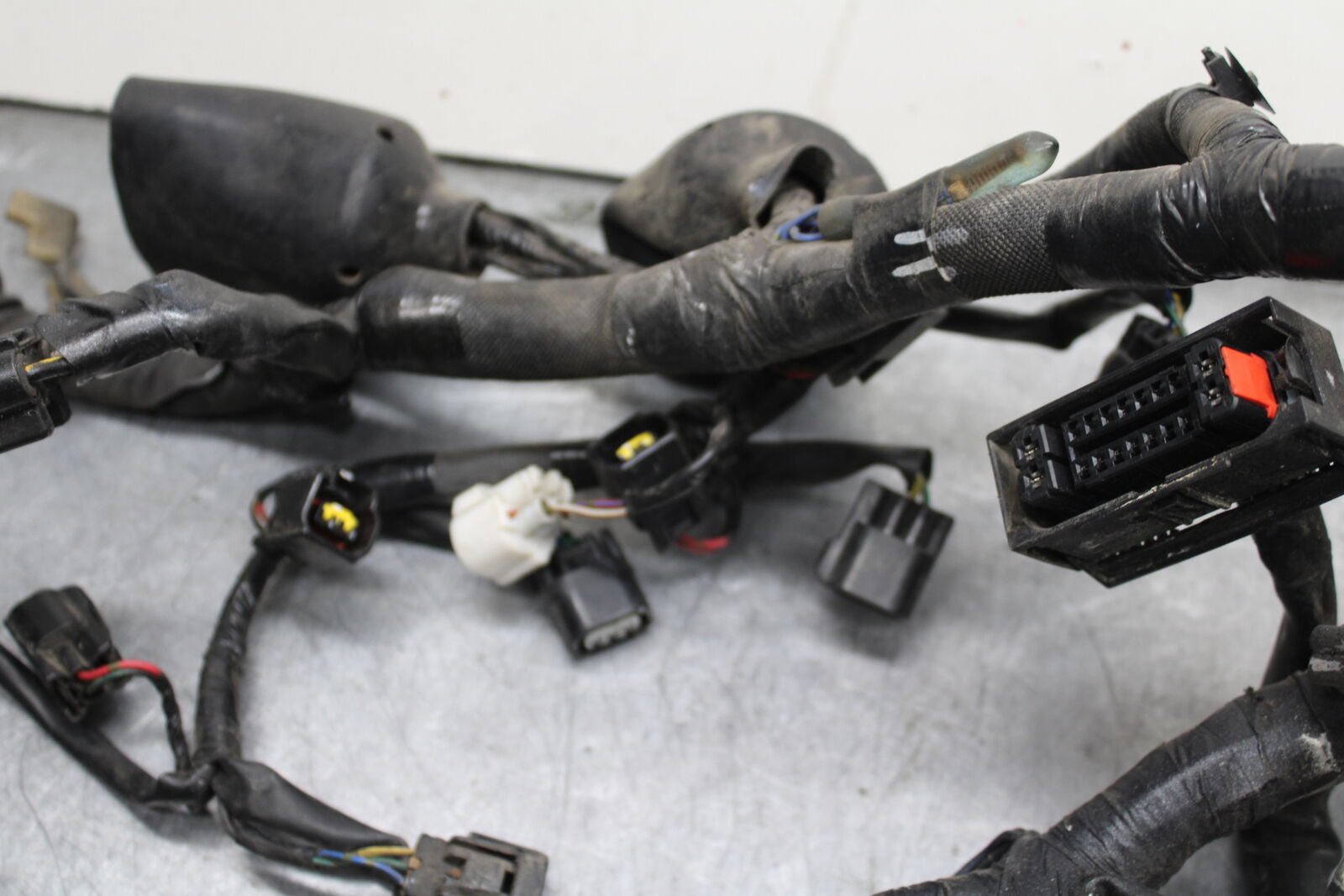 13-18 KAWASAKI NINJA ZX6R MAIN ENGINE WIRING HARNESS MOTOR WIRE LOOM BB118