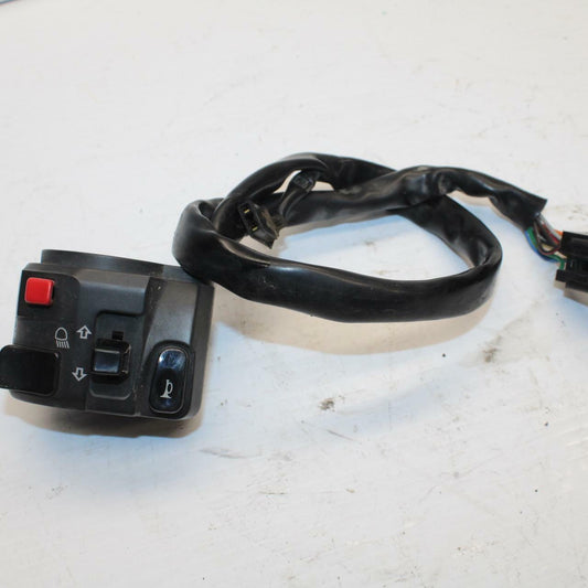 11-12 KAWASAKI Z1000 LEFT CLIP ON HANDLE HORN SIGNALS SWITCH SWITCHES BB249