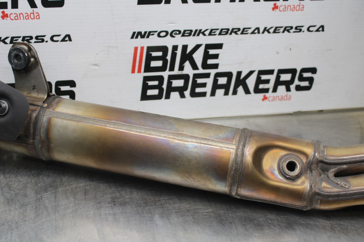 24-25 KAWASAKI NINJA ZX4R EXHAUST HEADER PIPES MANIFOLD BB827
