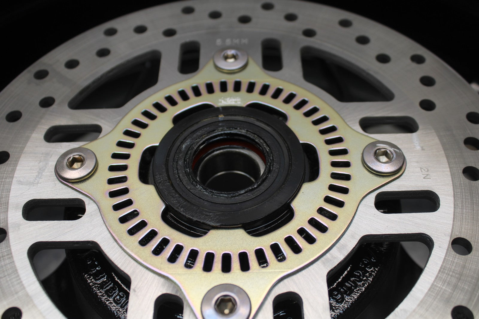 23-24 KAWASAKI NINJA ZX14R NEW TAKE OFF!! REAR WHEEL BACK RIM & ROTOR BB764