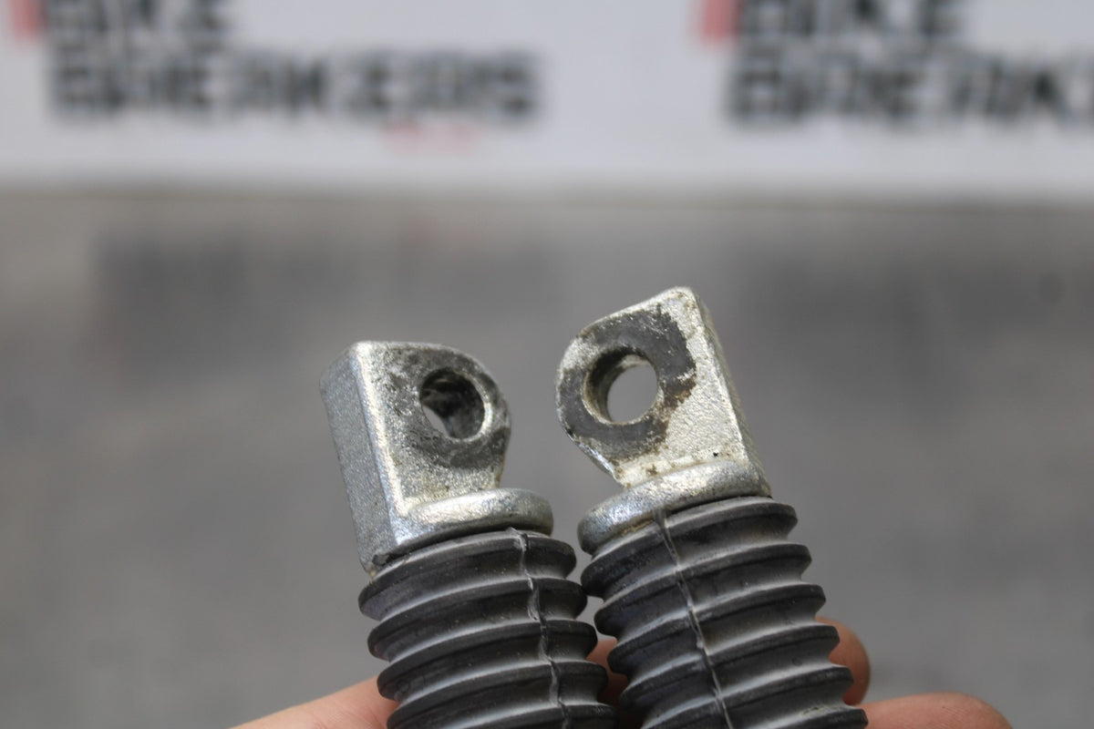 88-03 HARLEY-DAVIDSON SPORTSTER 1200 REAR PASSENGER FOOT STEP PEG SET BB886