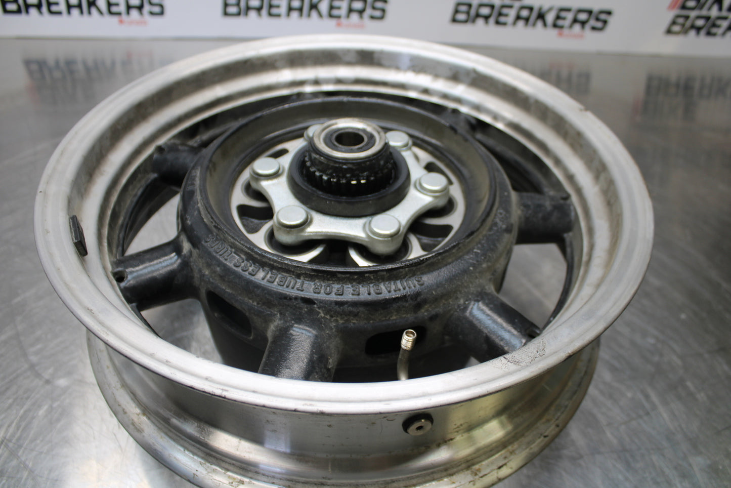09 YAMAHA ROYAL STAR XVZ1300TF VENTURE REAR WHEEL BACK WHEEL BB151