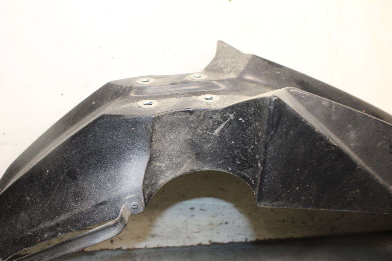 08-18 KAWASAKI KLR650 FRONT WHEEL FENDER COWL FAIRING BB707
