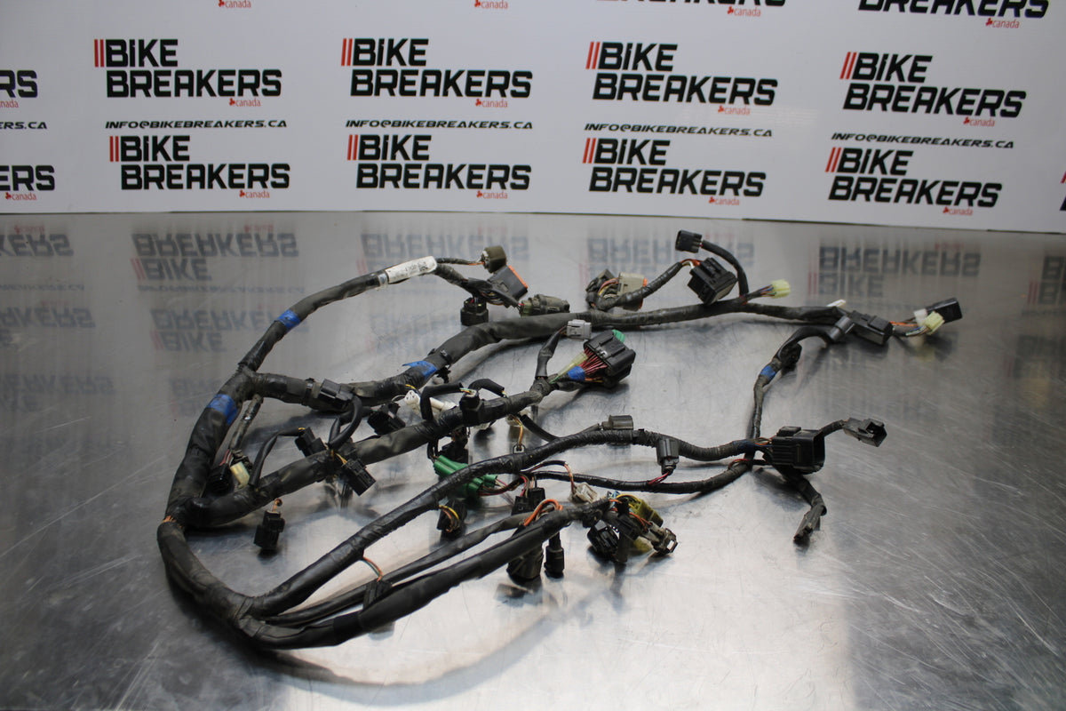 11 SUZUKI GSXR1000 MAIN ENGINE WIRING HARNESS MOTOR WIRE LOOM BB142