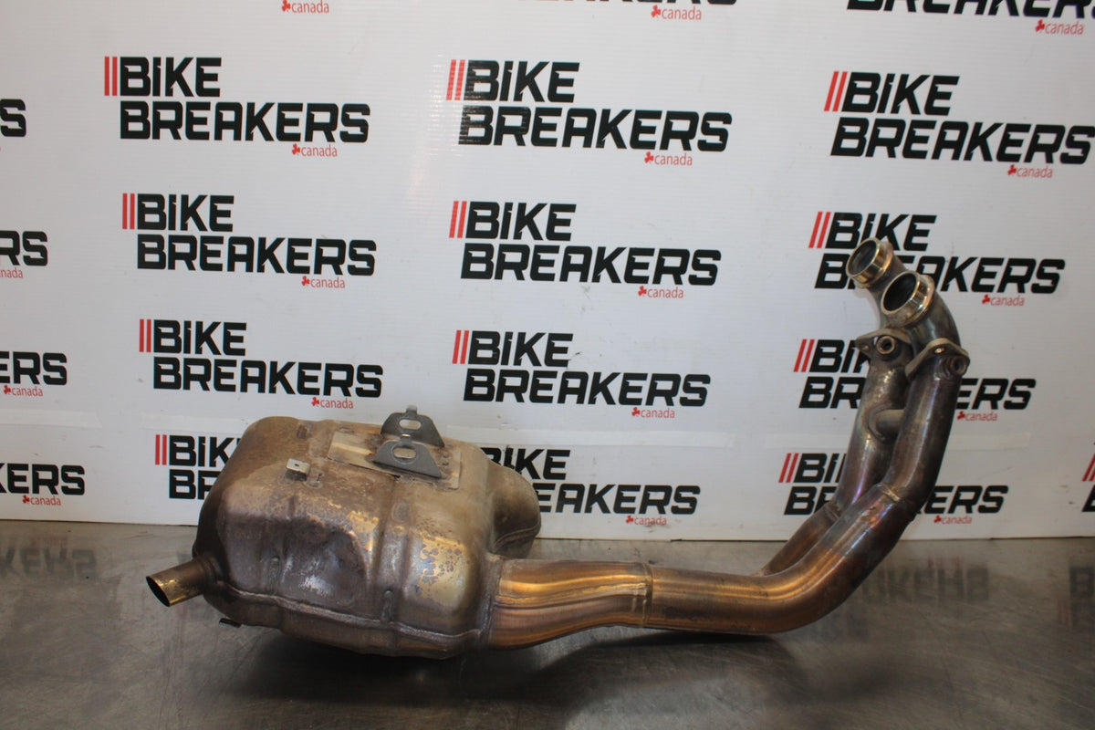 20-23 APRILIA RS660 FULL EXHAUST SYSTEM HEADERS PIPE MUFFLER BB889