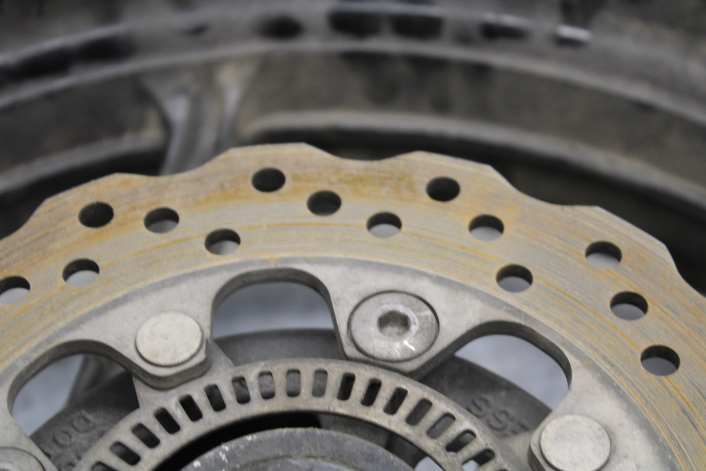 14-15 KAWASAKI NINJA 650 EX650F ABS REAR WHEEL BACK RIM BB741