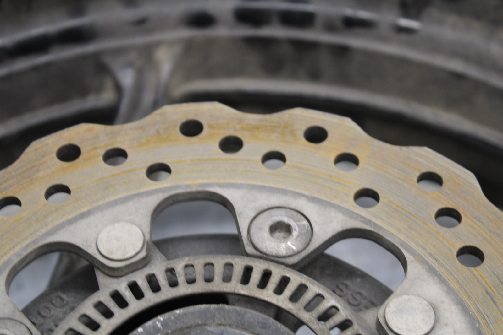 14-15 KAWASAKI NINJA 650 EX650F ABS REAR WHEEL BACK RIM BB741