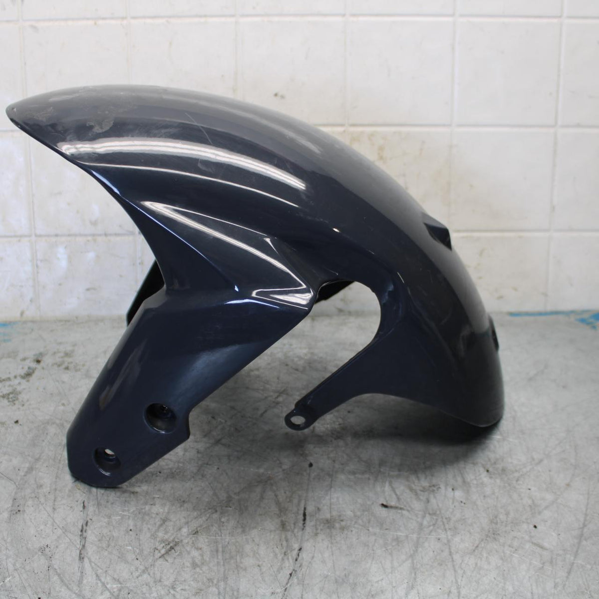 11-21 SUZUKI GSXR750 600 FRONT WHEEL FENDER COWL FAIRING GRAY BB417B