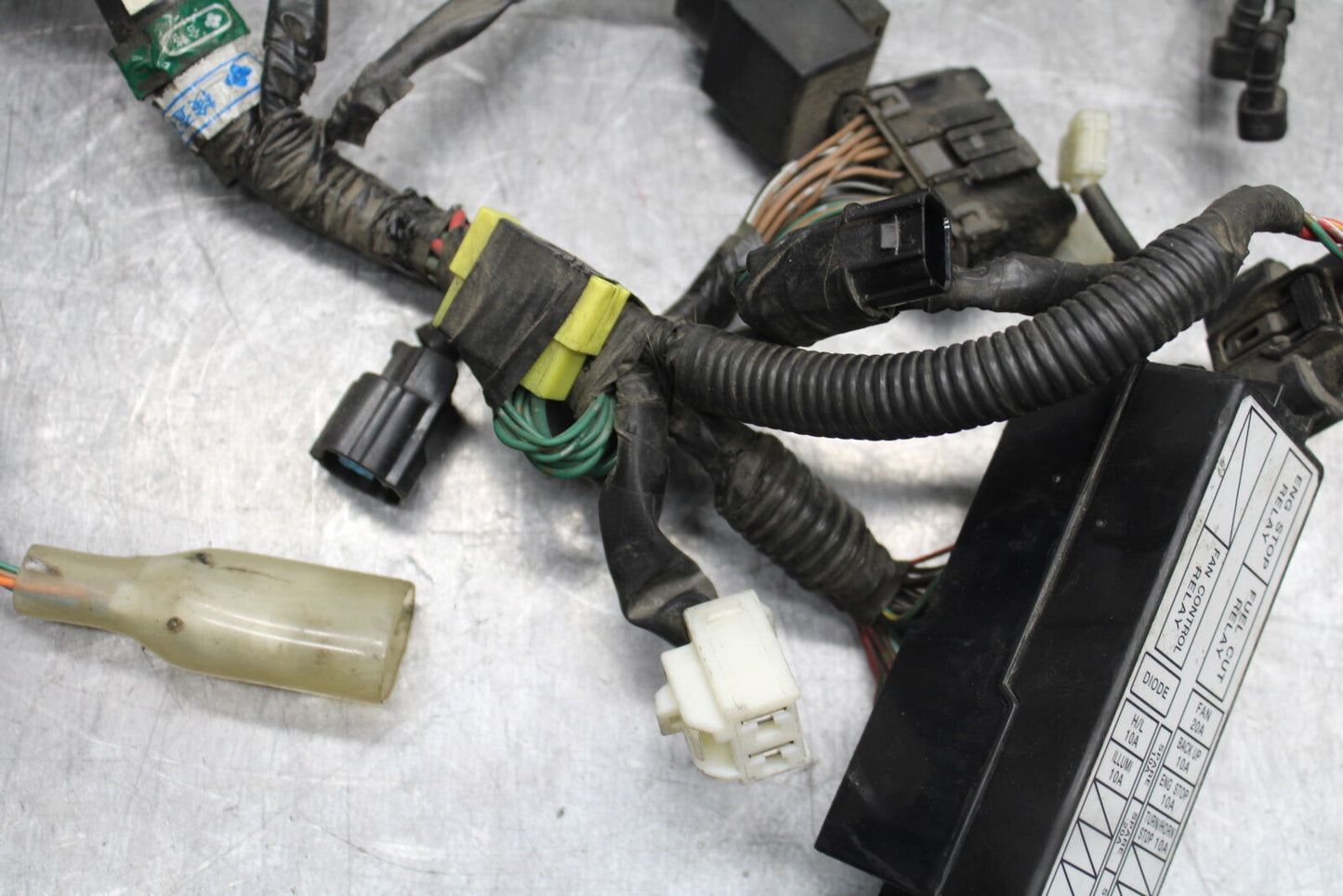 10-13 HONDA SHADOW RS 750 VT750RS MAIN ENGINE WIRING HARNESS WIRE LOOM BB718