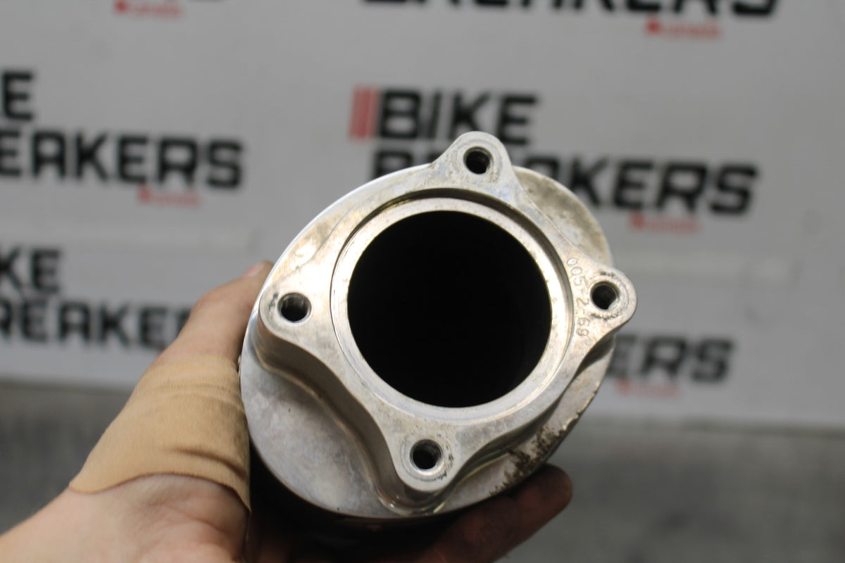 05 SUZUKI GSXR600 TWO BROTHERS EXHAUST PIPE MUFFLER SLIP ON CAN SILENCER BB00