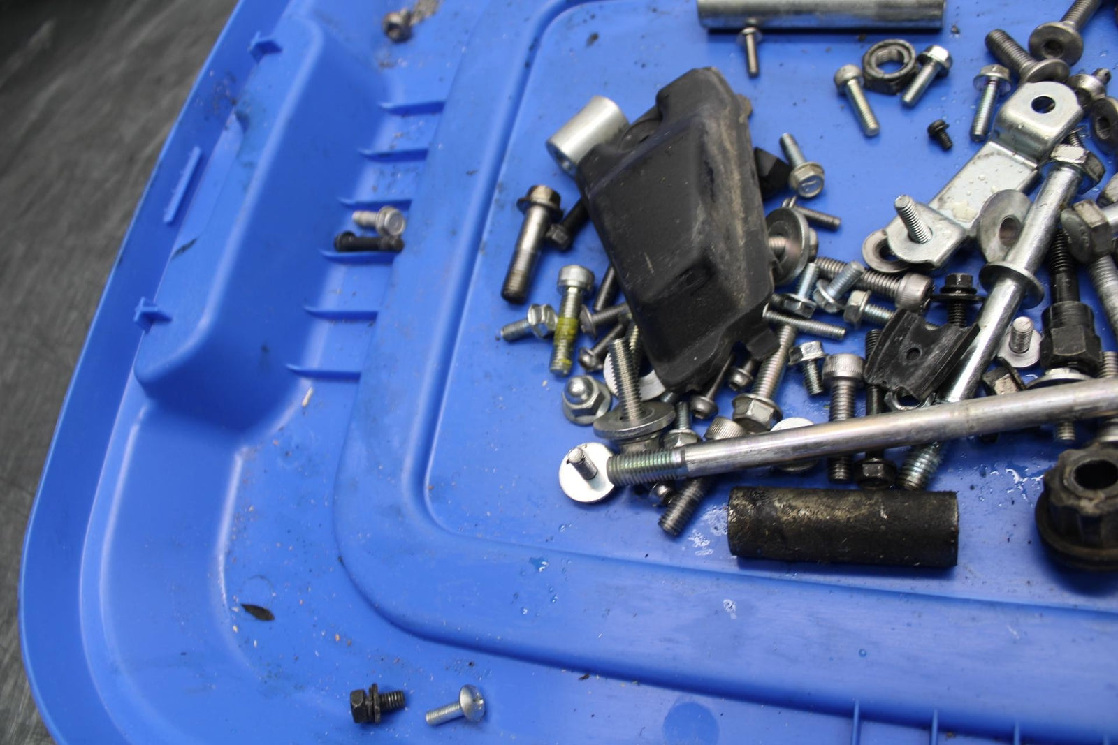 11-14 KAWASAKI VERSYS 650 LE 650C ENGINE MOUNTING BOLTS HARDWARE SCREWS BB498