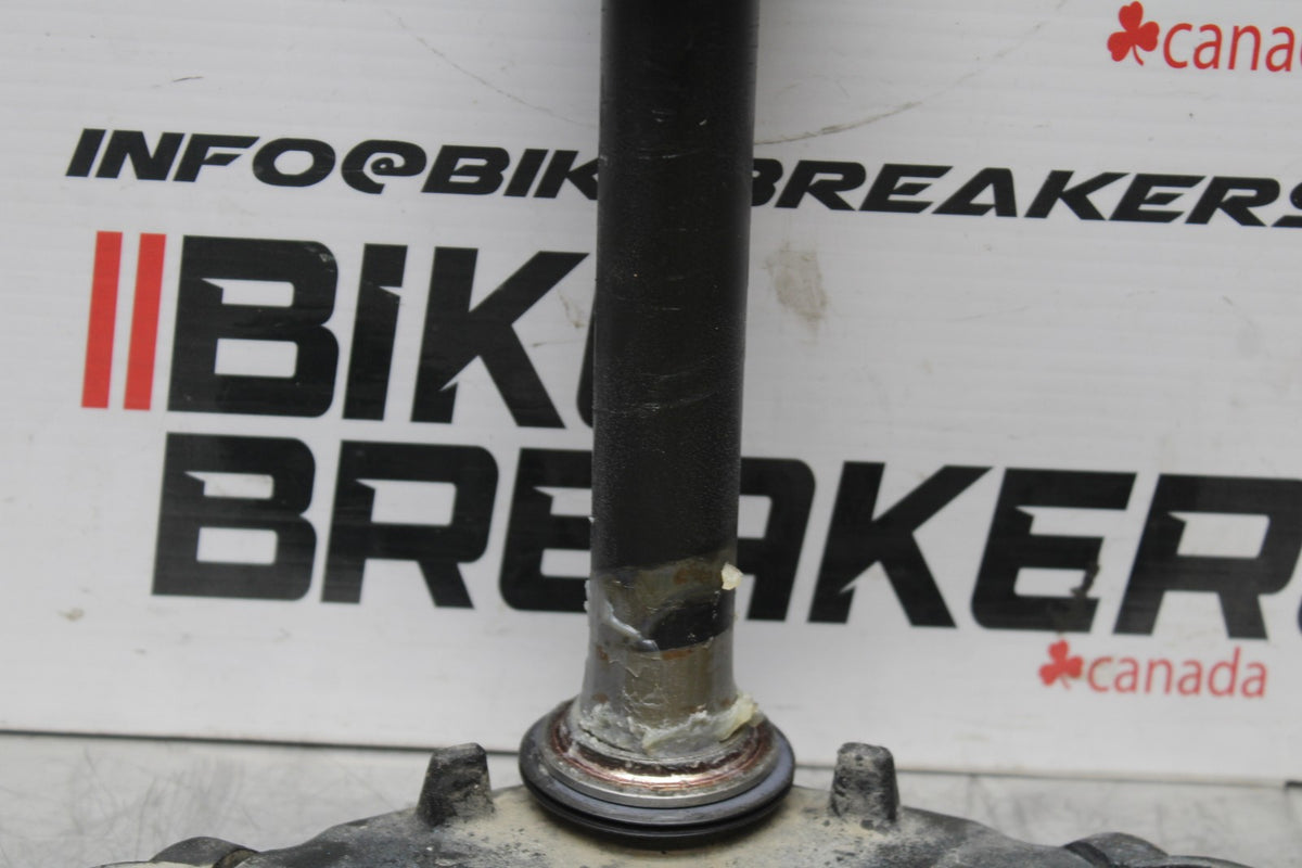 96 KAWASAKI NINJA 500 EX500A FRONT FORKS CLAMP LOWER TRIPLE TREE STEM BB768