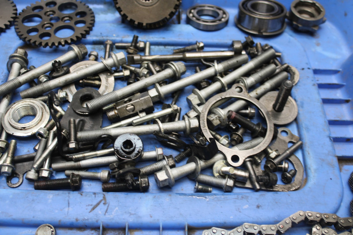 08 KAWASAKI NINJA ZX10R ENGINE BOLTS HARDWARE MOTOR SCREWS BB902