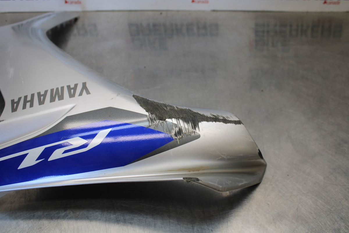 15-17 YAMAHA YZF R1 LEFT MID UPPER SIDE FAIRING COWL BB190