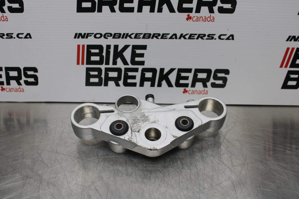 08 MOTO GUZZI BREVA 750 FORKS UPPER TRIPLE TREE CLAMP BB154