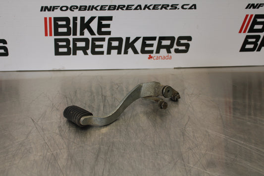 96-07 YAMAHA YZF600R RIGHT REARSET BRAKE FOOT PEDAL BB158