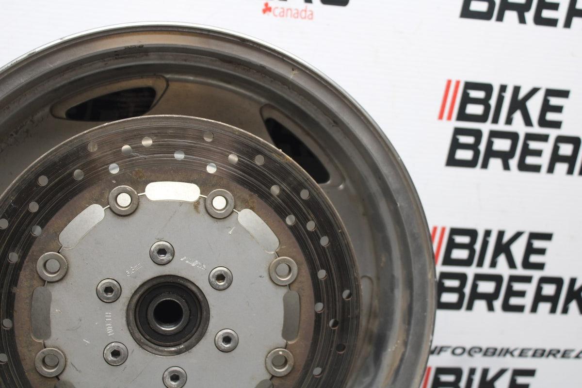 05-09 SUZUKI BOULEVARD C90 REAR WHEEL BACK RIM & ROTOR BB791
