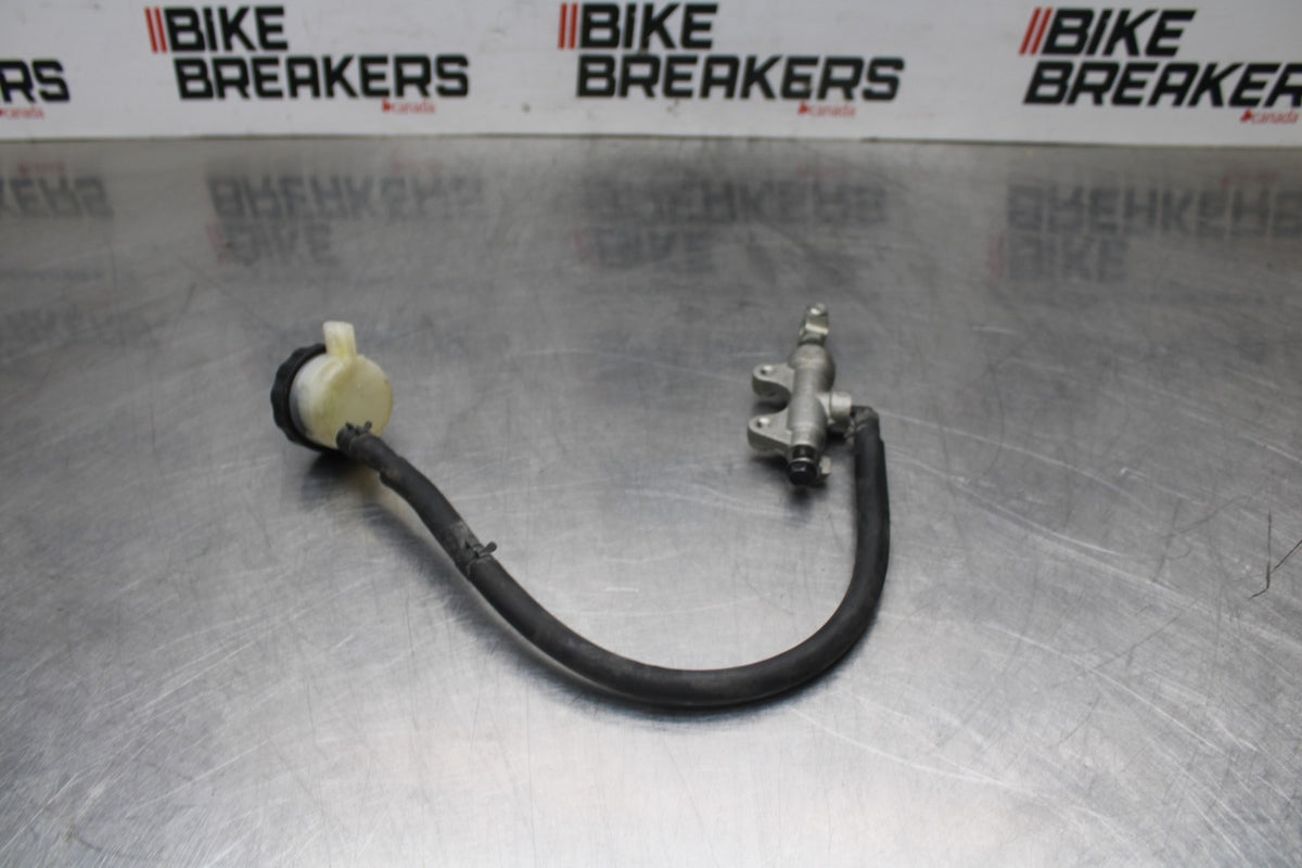 08 KAWASAKI NINJA 650 EX650 REAR BACK BRAKE MASTER CYLINDER W RESERVOIR BB797