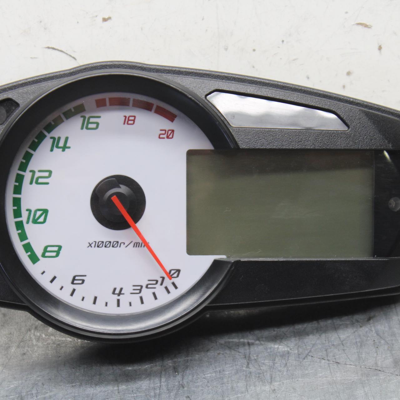 09-12 KAWASAKI NINJA ZX6R SPEEDO TACH GAUGES DISPLAY CLUSTER SPEEDOMETER BB640