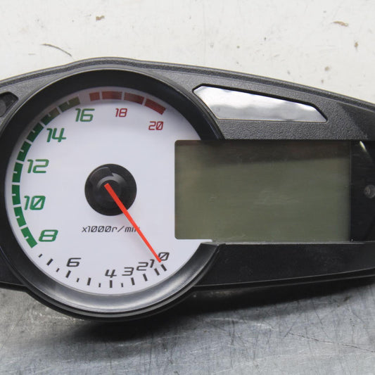 09-12 KAWASAKI NINJA ZX6R SPEEDO TACH GAUGES DISPLAY CLUSTER SPEEDOMETER BB640