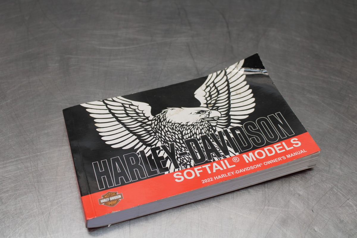 22 HARLEY-DAVIDSON SOFTAIL ORIGINAL OWNERS MANUAL BOOK BB859