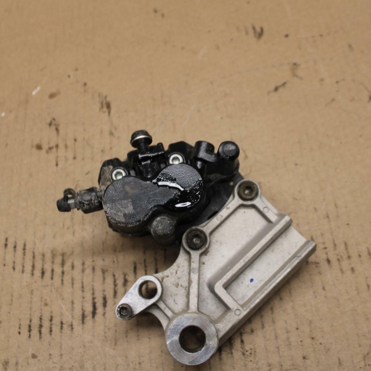 15 KAWASAKI NINJA 300 EX300 ABS REAR BACK BRAKE CALIPER W MOUNT BRACKET BB395