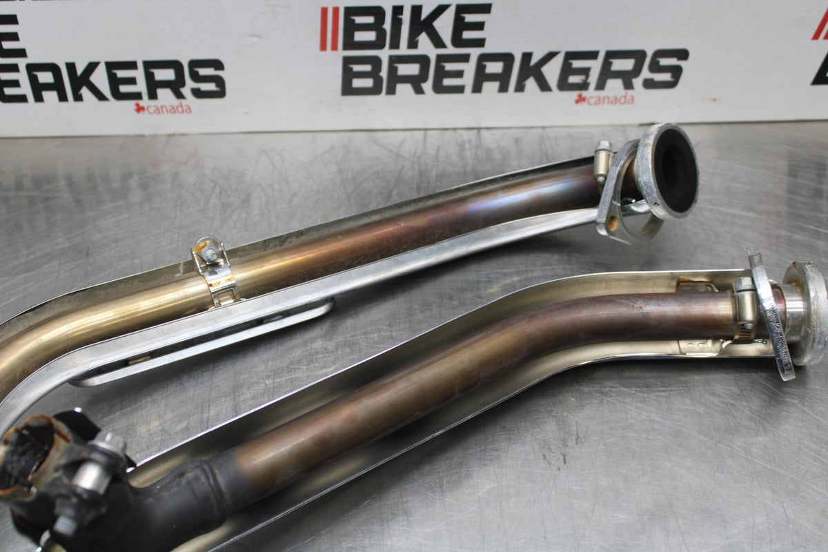 15 SUZUKI BOULEVARD C50 EXHAUST HEADERS PIPES BB775