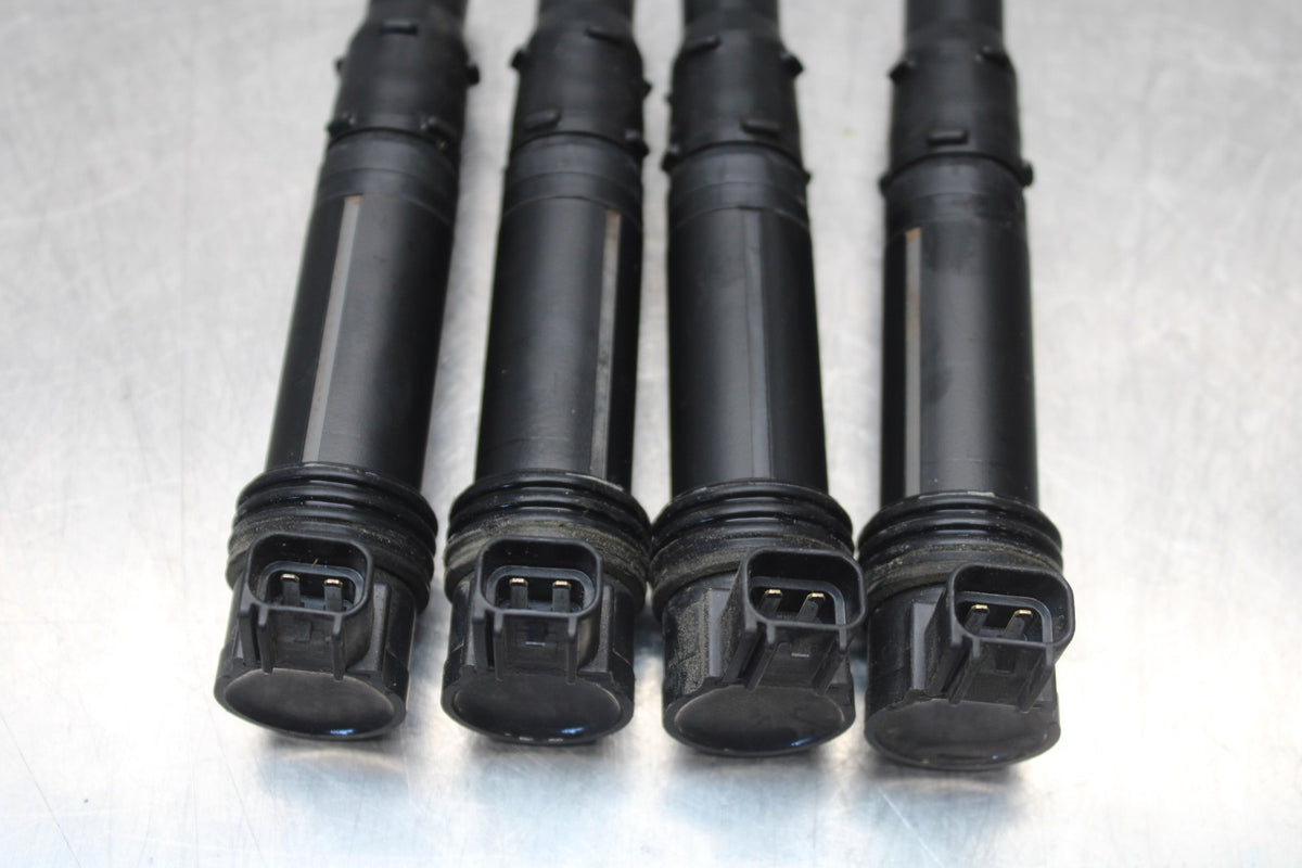 13-18 KAWASAKI NINJA ZX6R IGNITION COILS COIL SPARK PLUG CAPS BB915